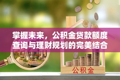 昆山掌握未来，公积金贷款额度查询与理财规划的完美结合